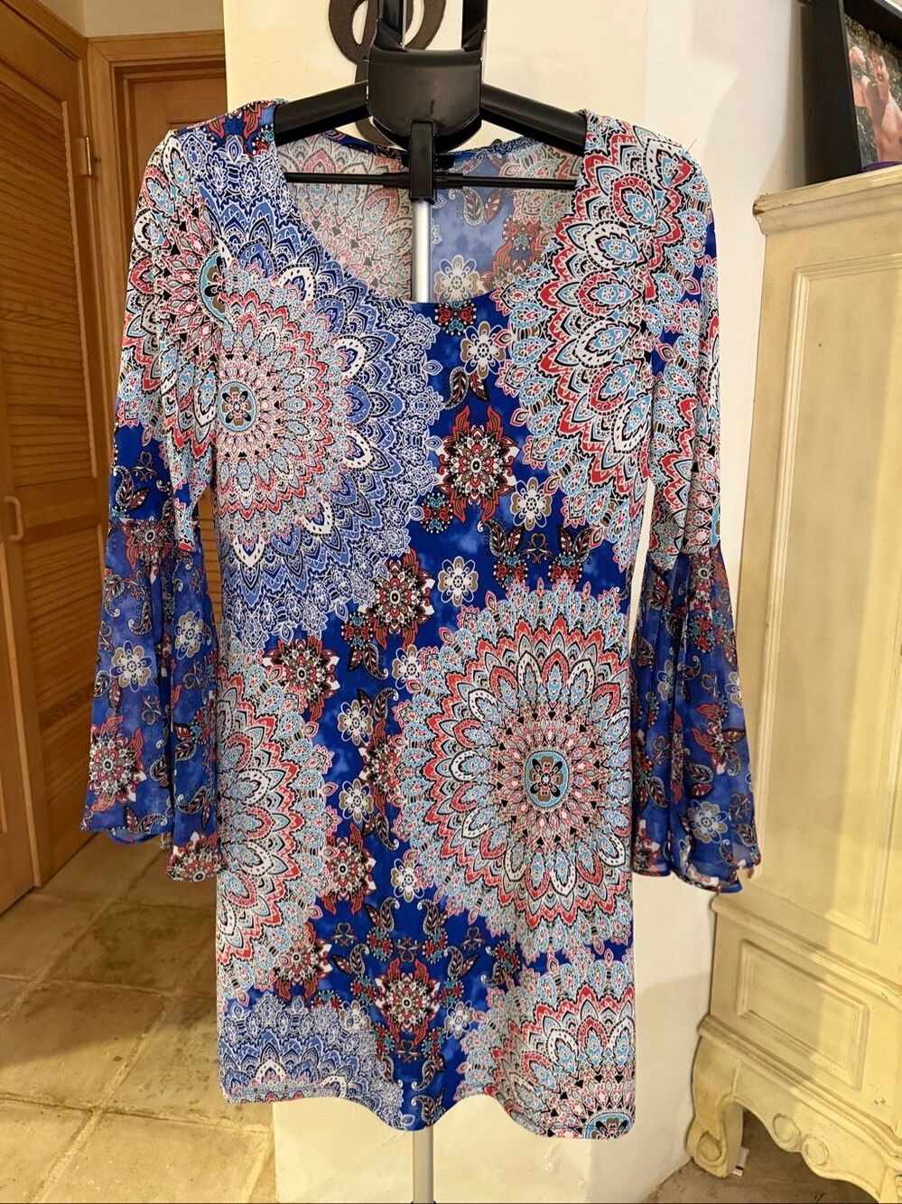 MSK paisly dress